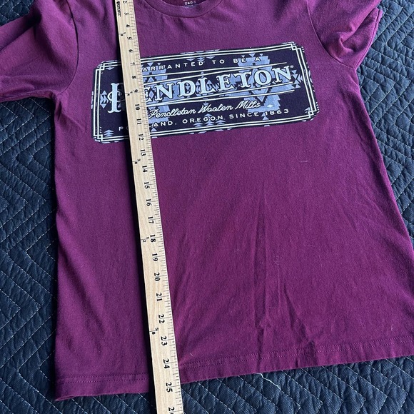 Pendleton Shirt Mens Small Red Short Sleeve Cotton - Picture 7 of 8